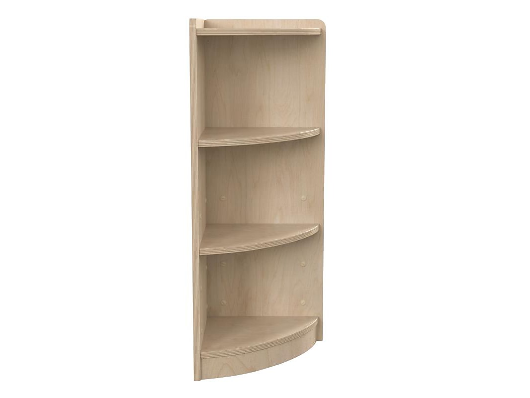 Flash Furniture Bright Beginnings 3-Section Corner Storage Unit, 31.5