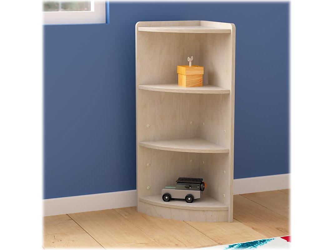 Flash Furniture Bright Beginnings 3-Section Corner Storage Unit, 31.5