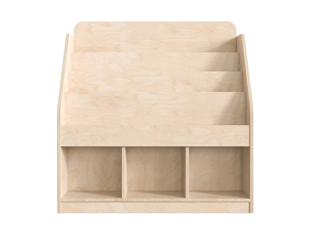 Flash Furniture Bright Beginnings 3-Section Modular Bookstand with Storage, 36