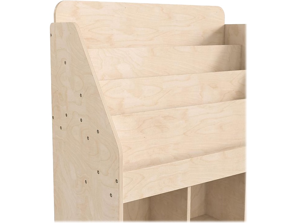 Flash Furniture Bright Beginnings 3-Section Modular Bookstand with Storage, 36