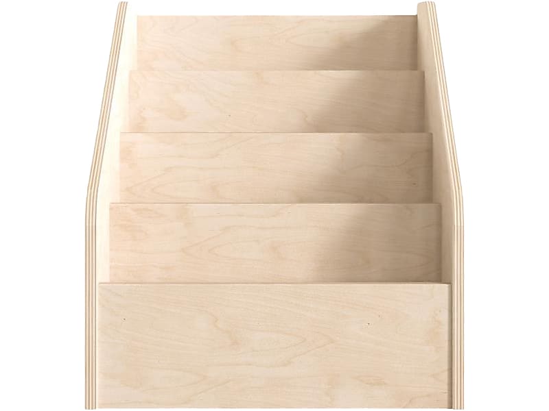 Flash Furniture Bright Beginnings 4-Section Book Display Unit, 19