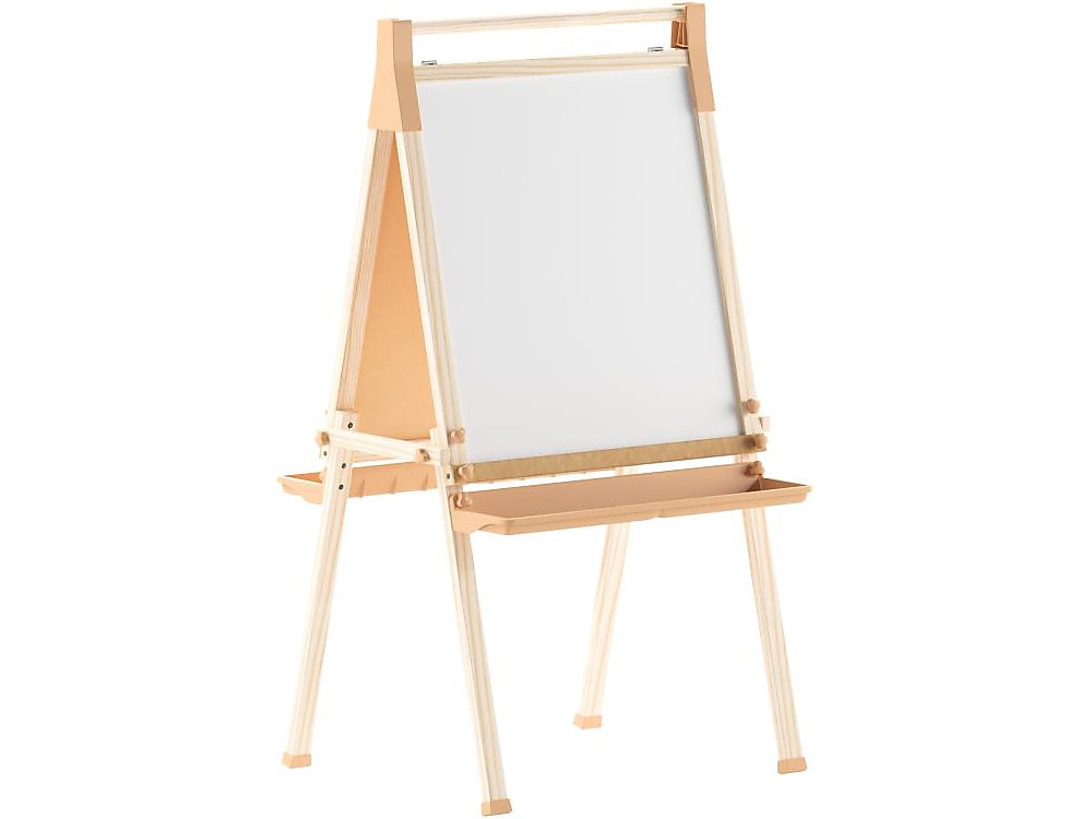 Flash Furniture Bright Beginnings Art Easel, 49", Natural Birch Plywood