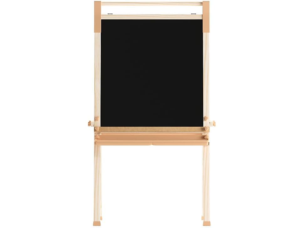 Flash Furniture Bright Beginnings Art Easel, 49", Natural Birch Plywood