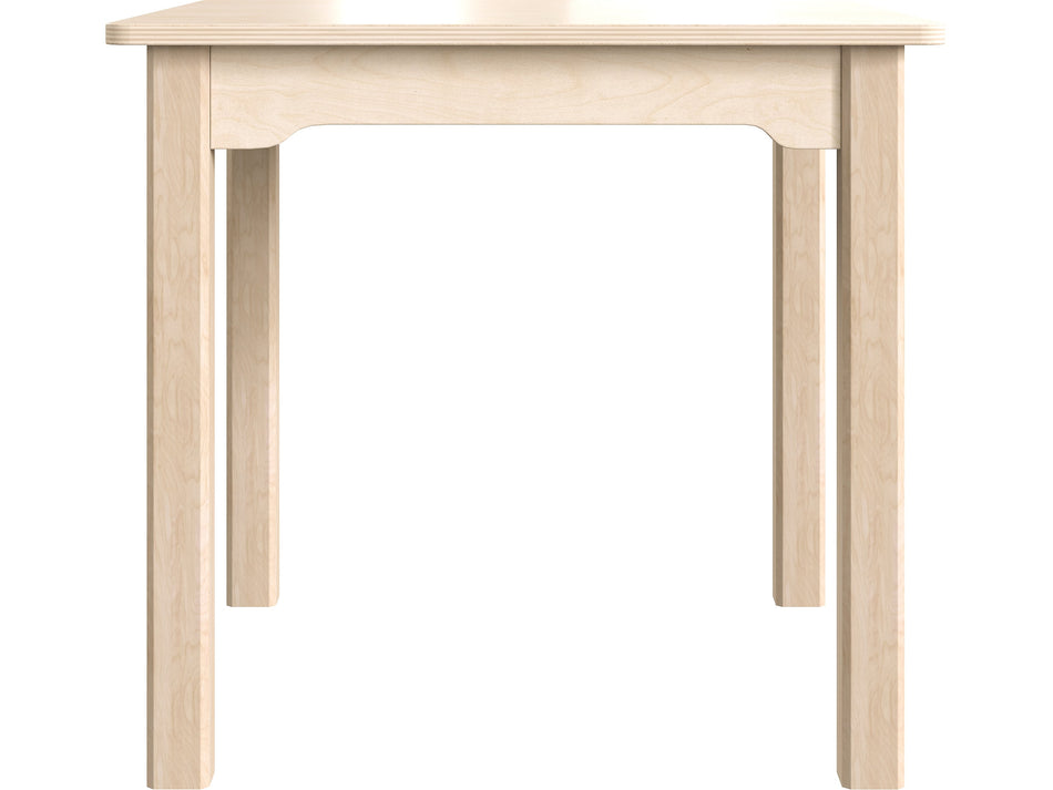 Flash Furniture Bright Beginnings Hercules Square Table, 23.5" x 23.5", Beech