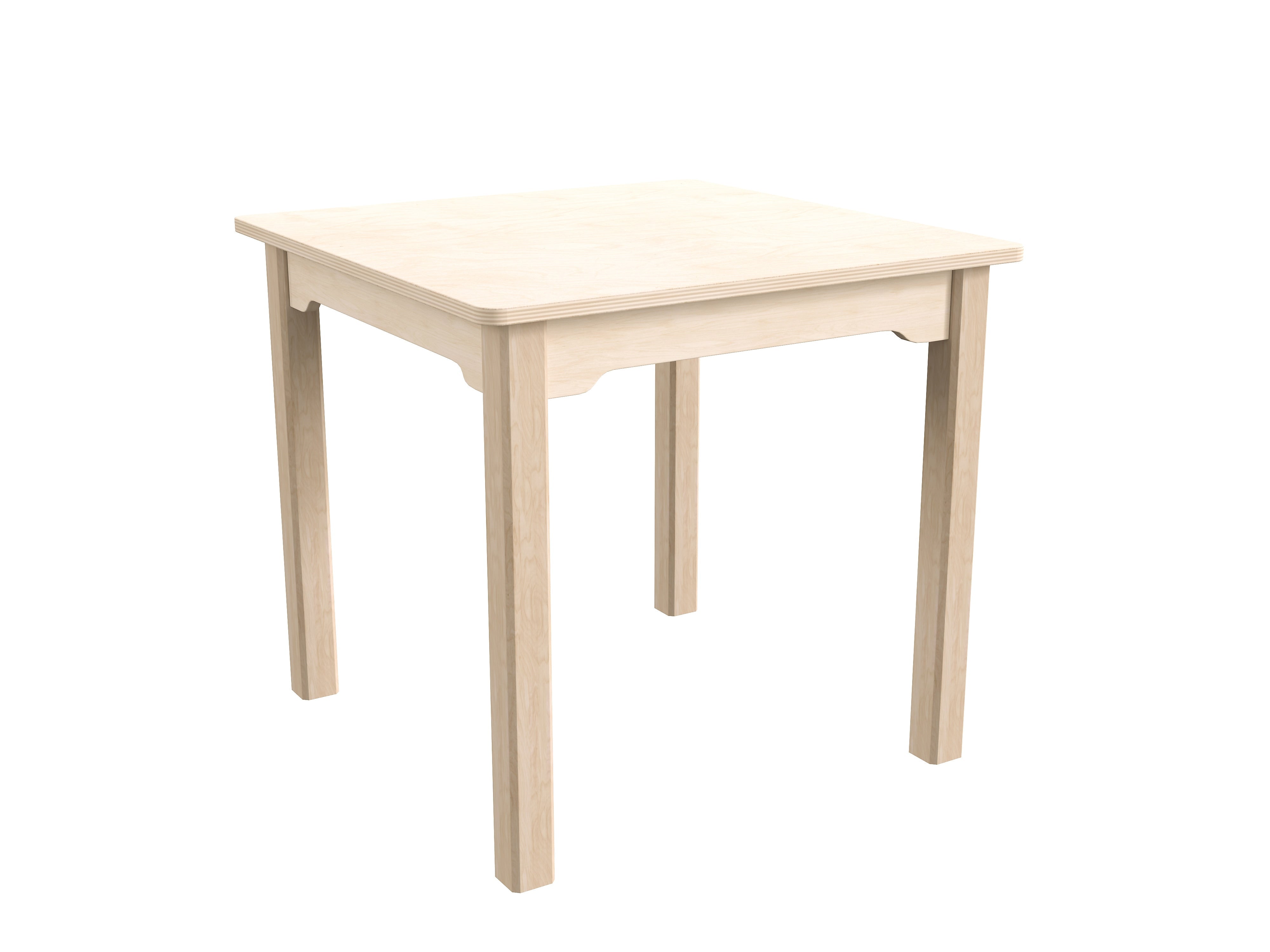 Flash Furniture Bright Beginnings Hercules Square Table, 23.5