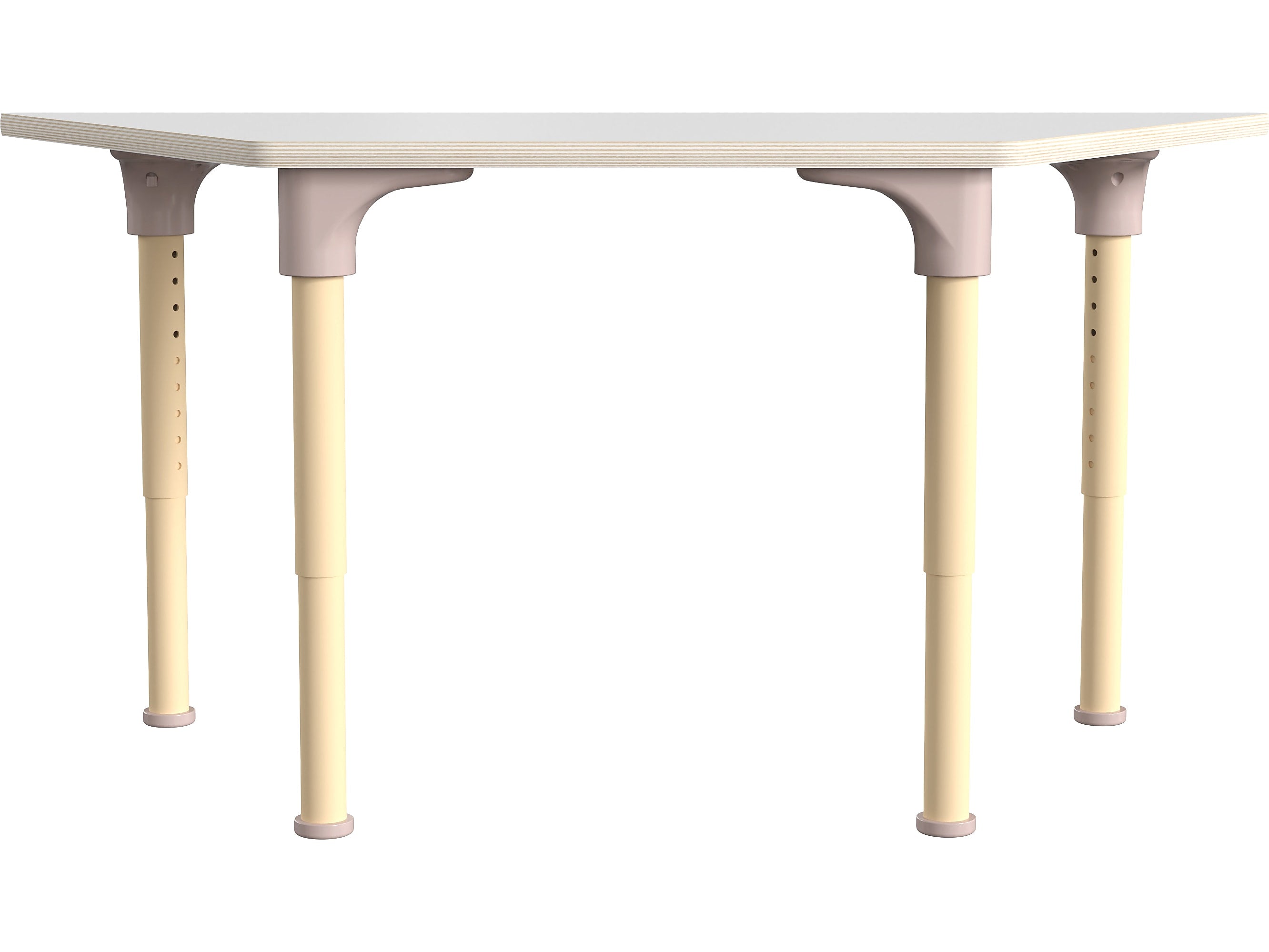Flash Furniture Bright Beginnings Hercules Trapezoid Table, 47