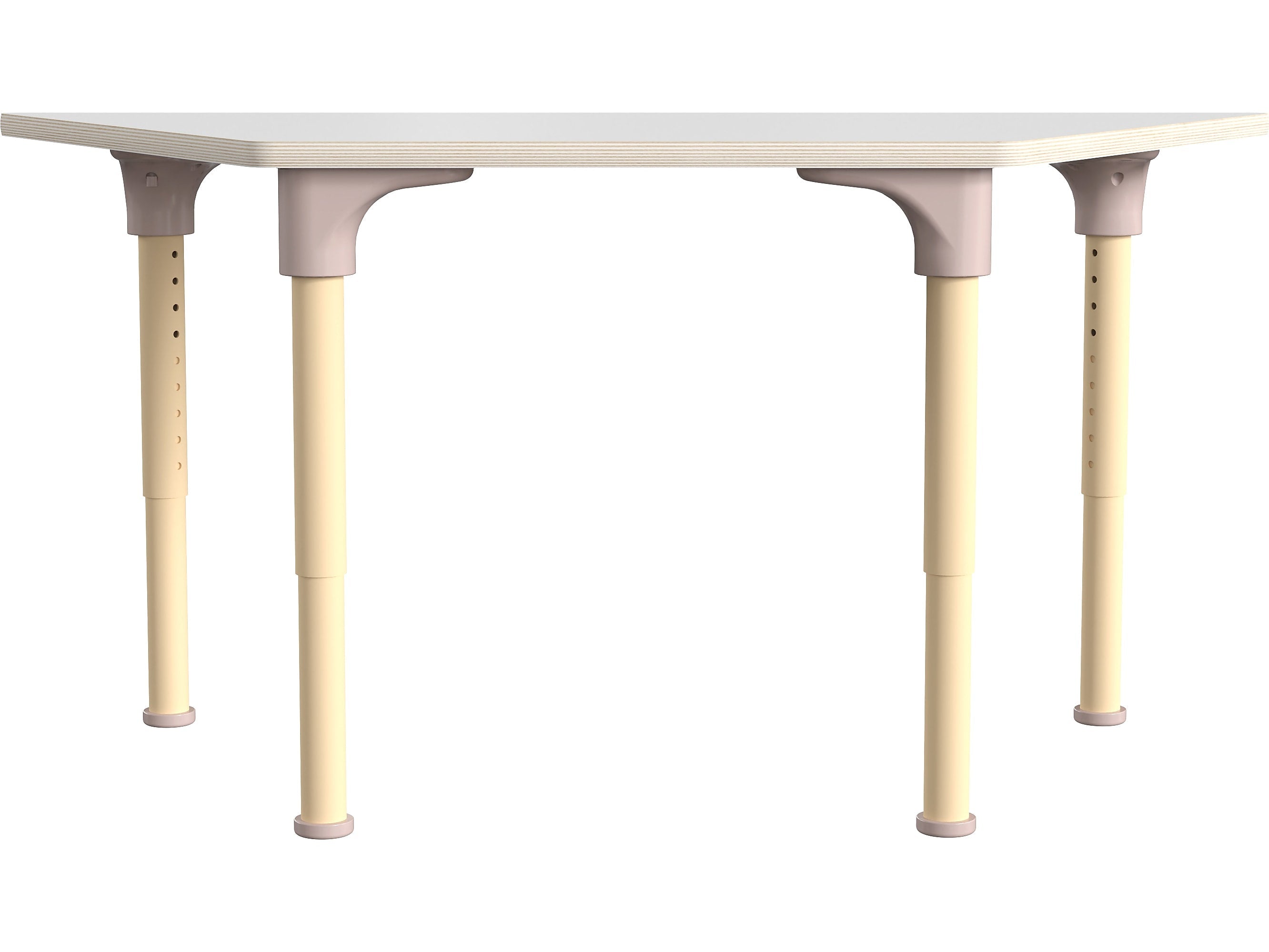 Flash Furniture Bright Beginnings Hercules Trapezoid Table, 47