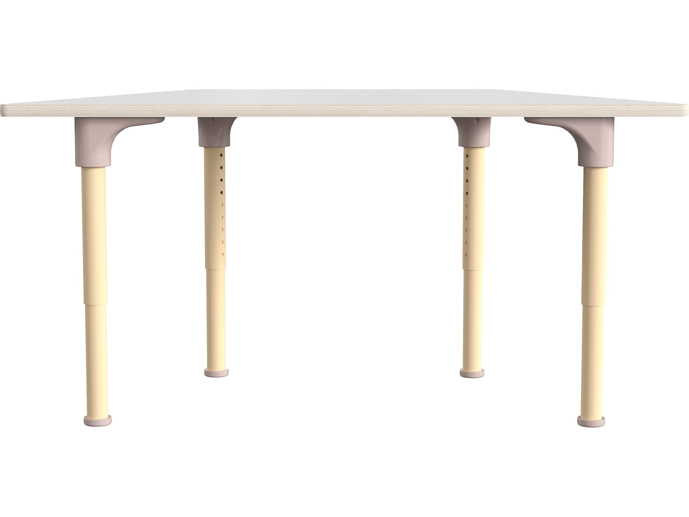 Flash Furniture Bright Beginnings Hercules Trapezoid Table, 47