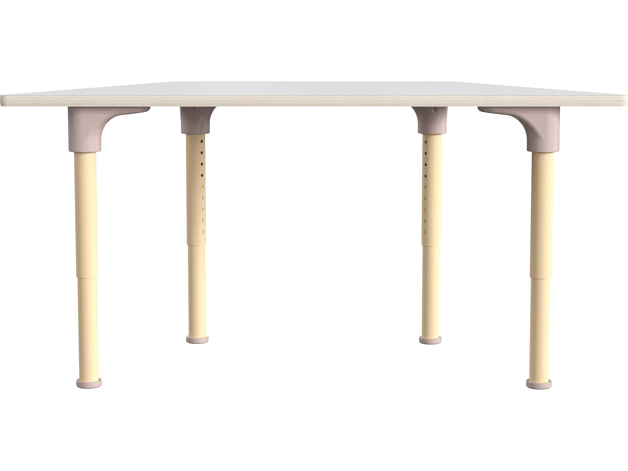 Flash Furniture Bright Beginnings Hercules Trapezoid Table, 47
