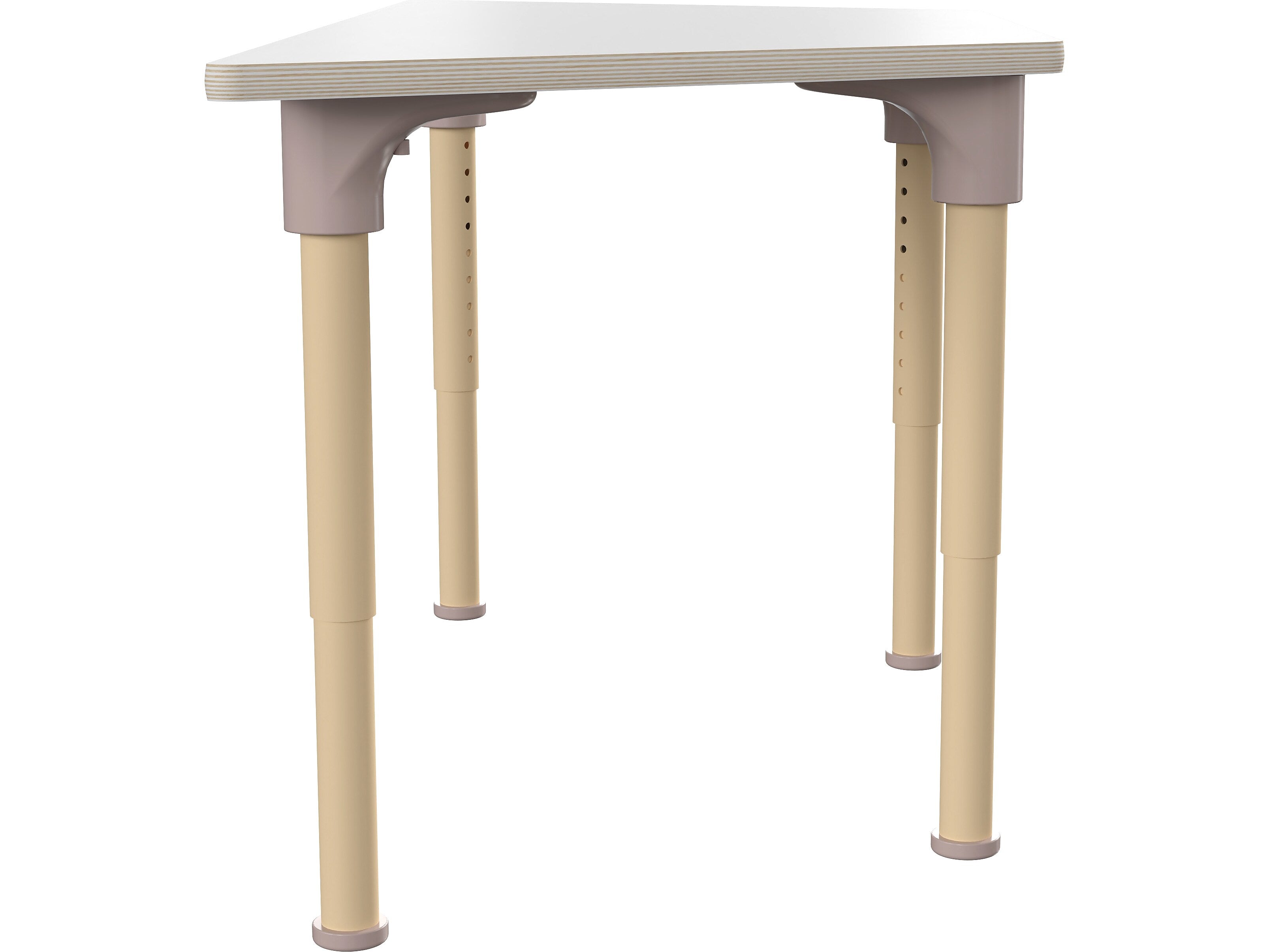 Flash Furniture Bright Beginnings Hercules Trapezoid Table, 47