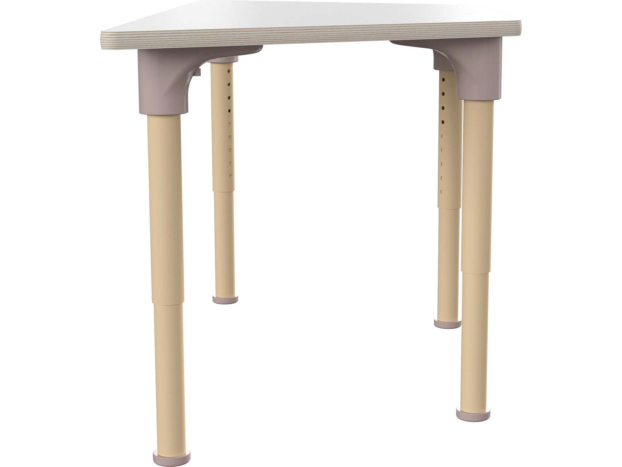 Flash Furniture Bright Beginnings Hercules Trapezoid Table, 47