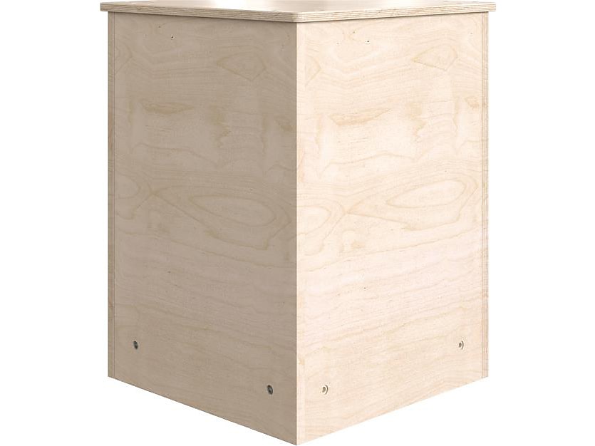 Flash Furniture Bright Beginnings Kids' 2-Tier Corner Kitchen Cabinet, Brown/Green