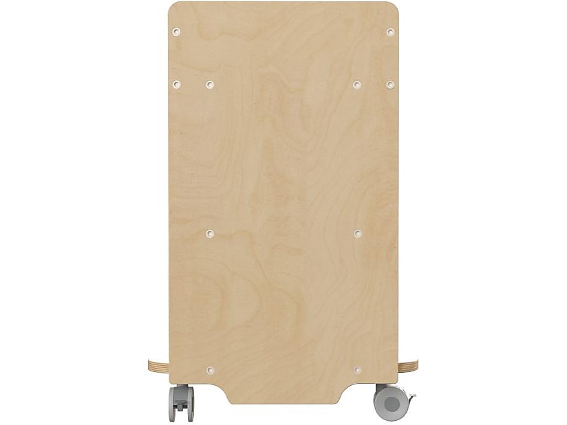 Flash Furniture Bright Beginnings Mobile 5-Section Storage Cart, 24.5