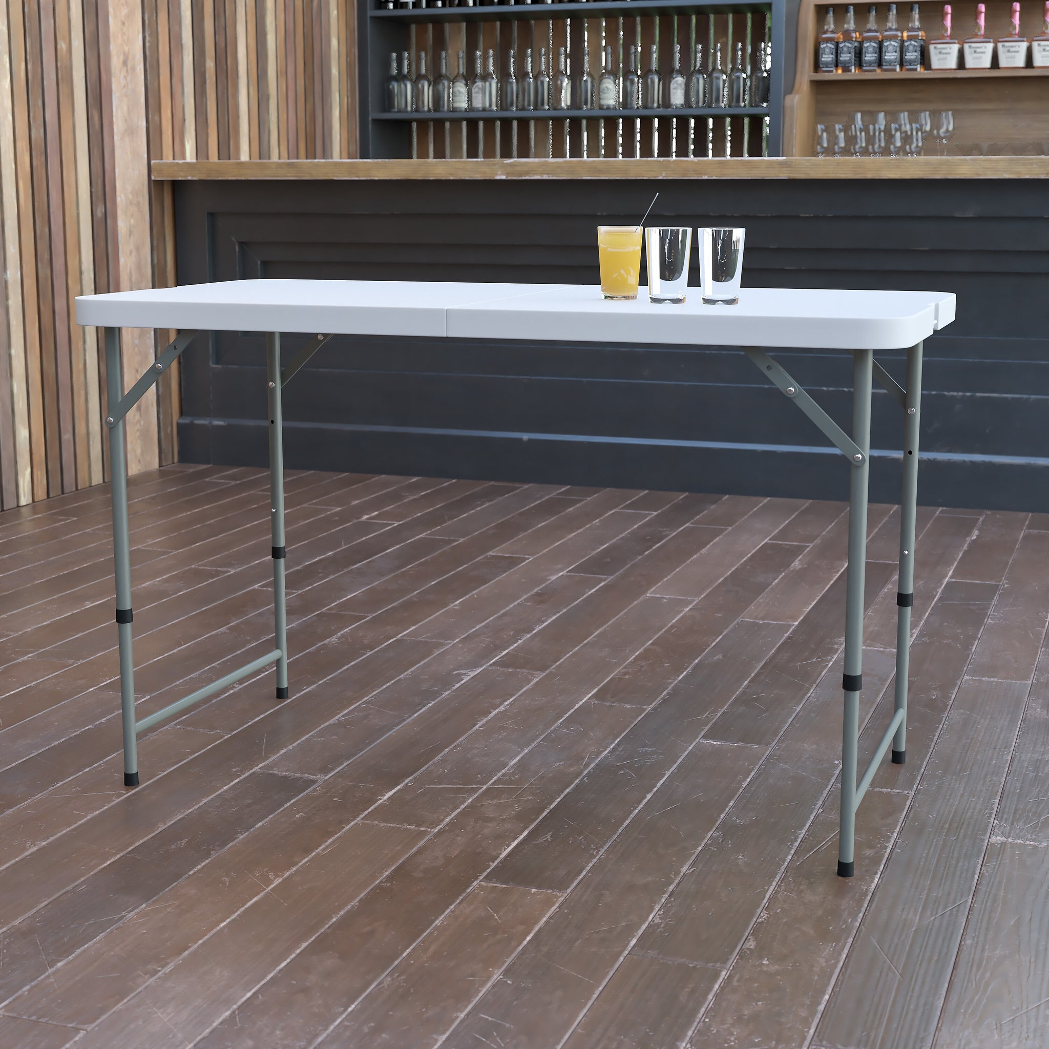 Flash Furniture Elon Folding Table, 47.75