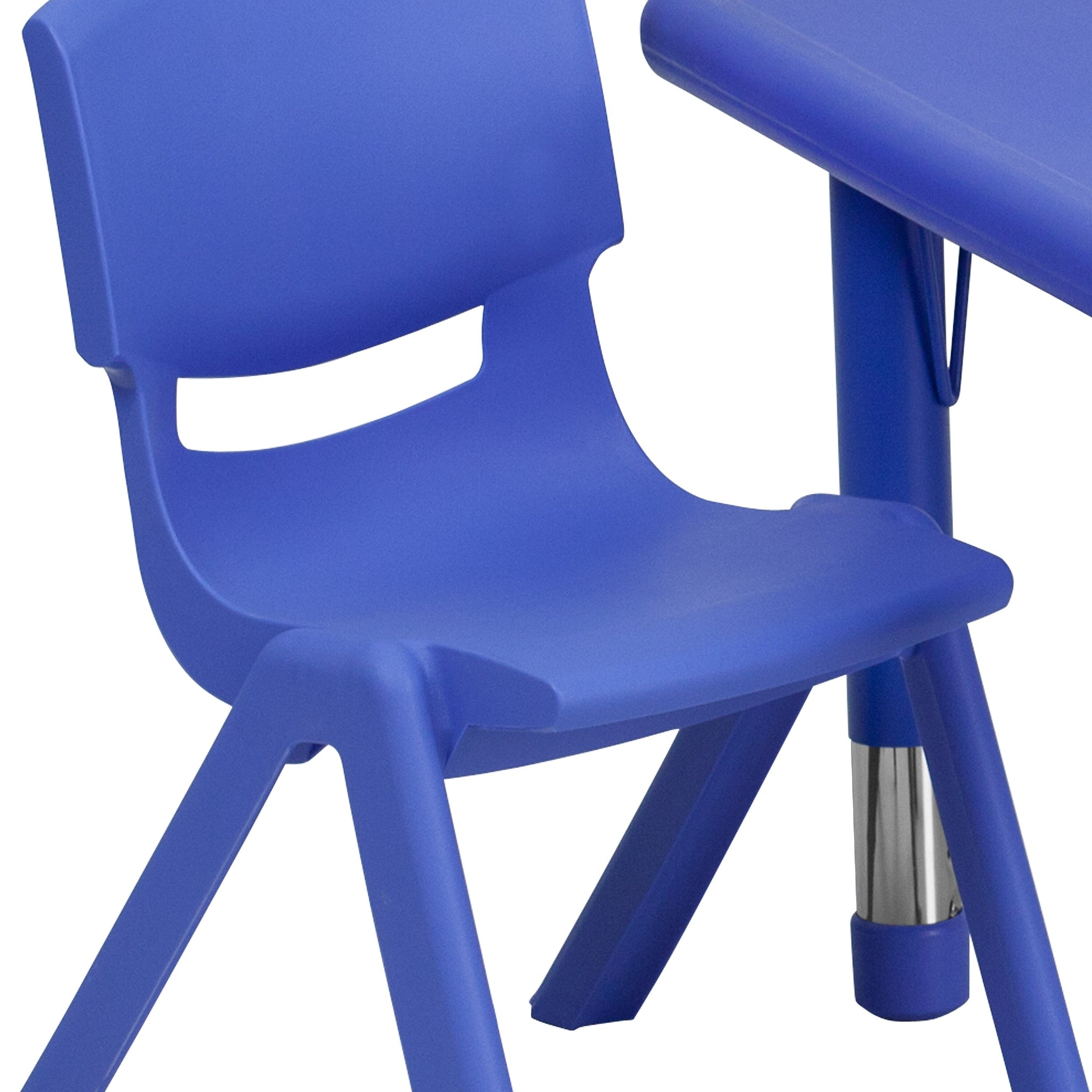 Flash Furniture Emmy Square Activity Table Set, 24