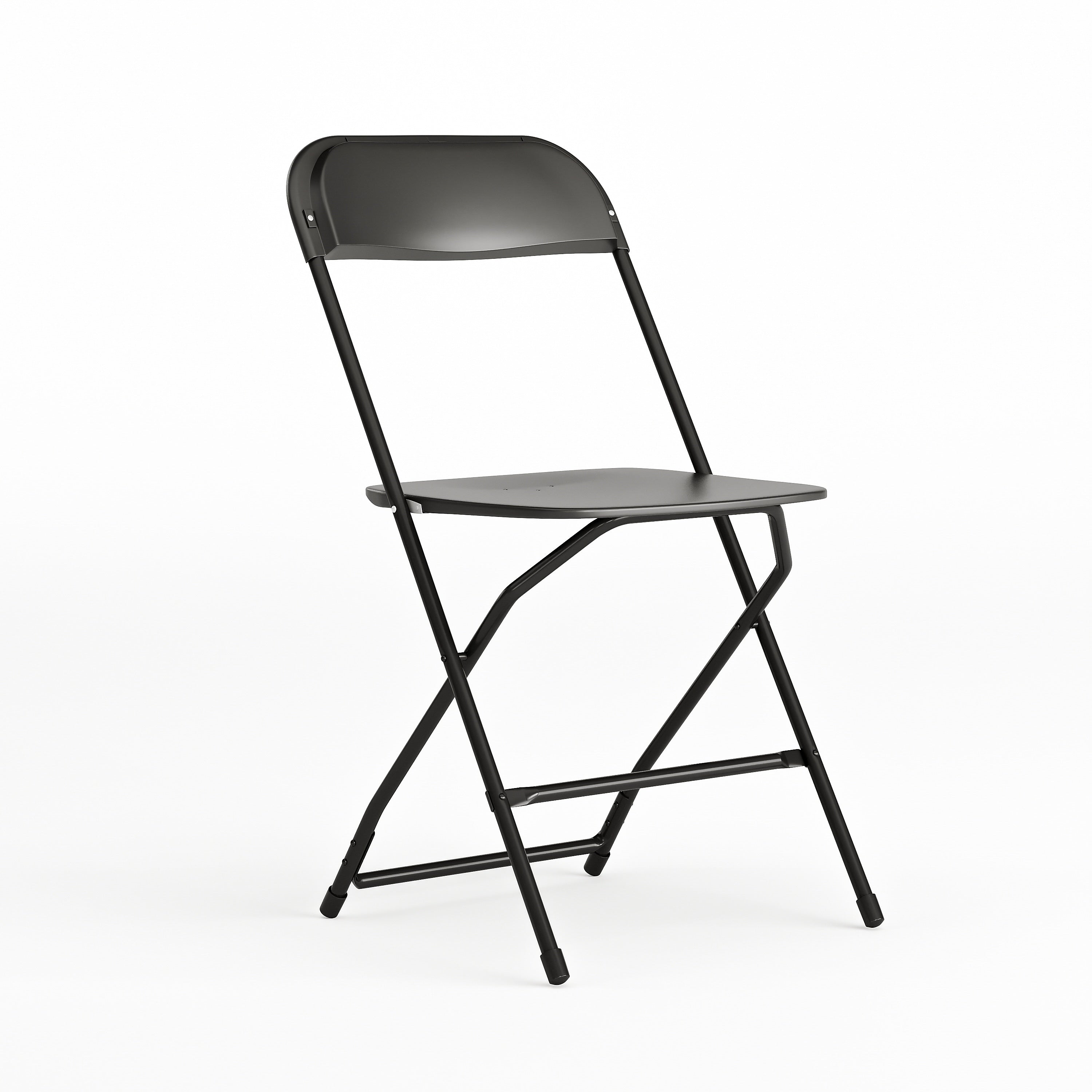 Flash Furniture HERCULES Plastic Office Chair, Black