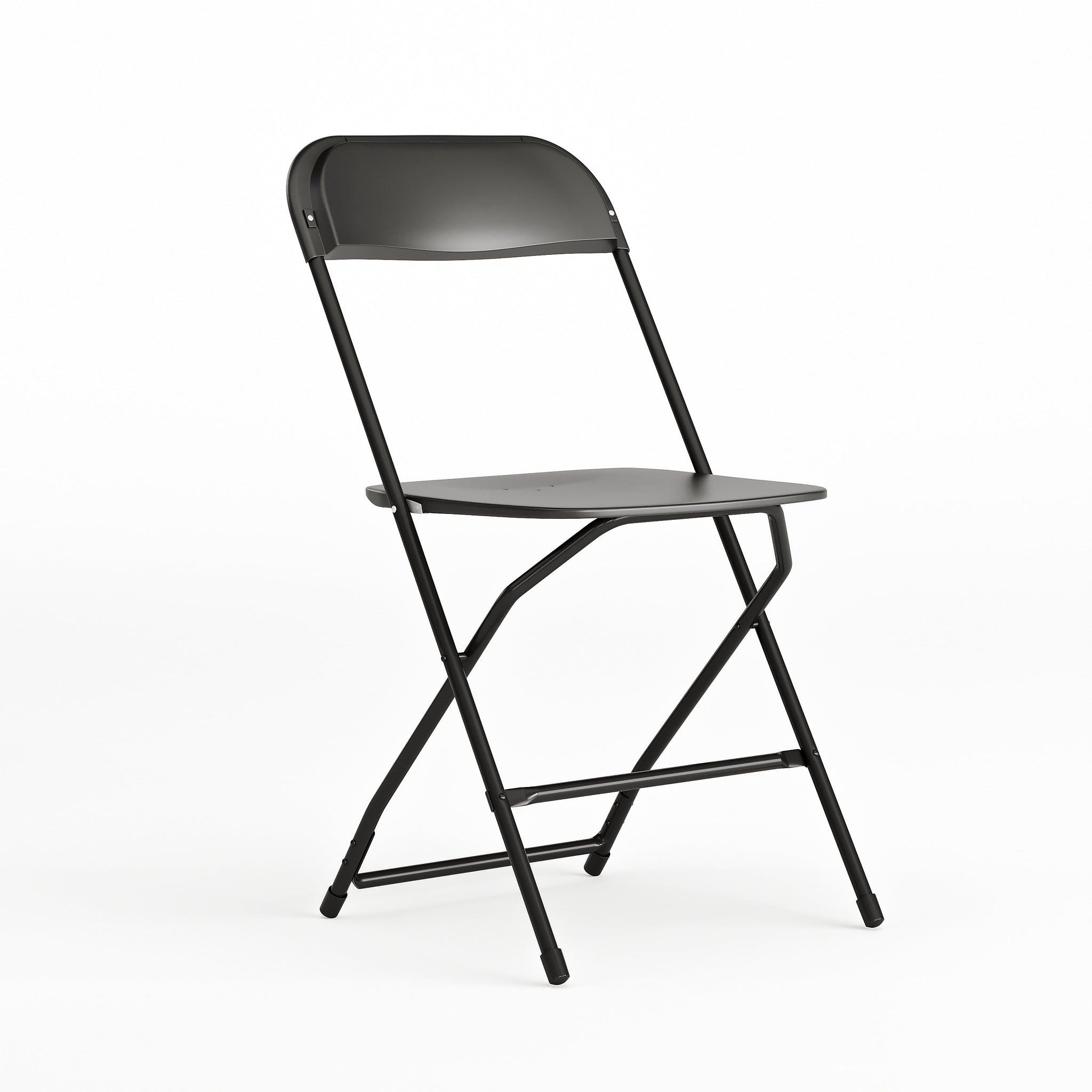 Flash Furniture HERCULES Plastic Office Chair, Black
