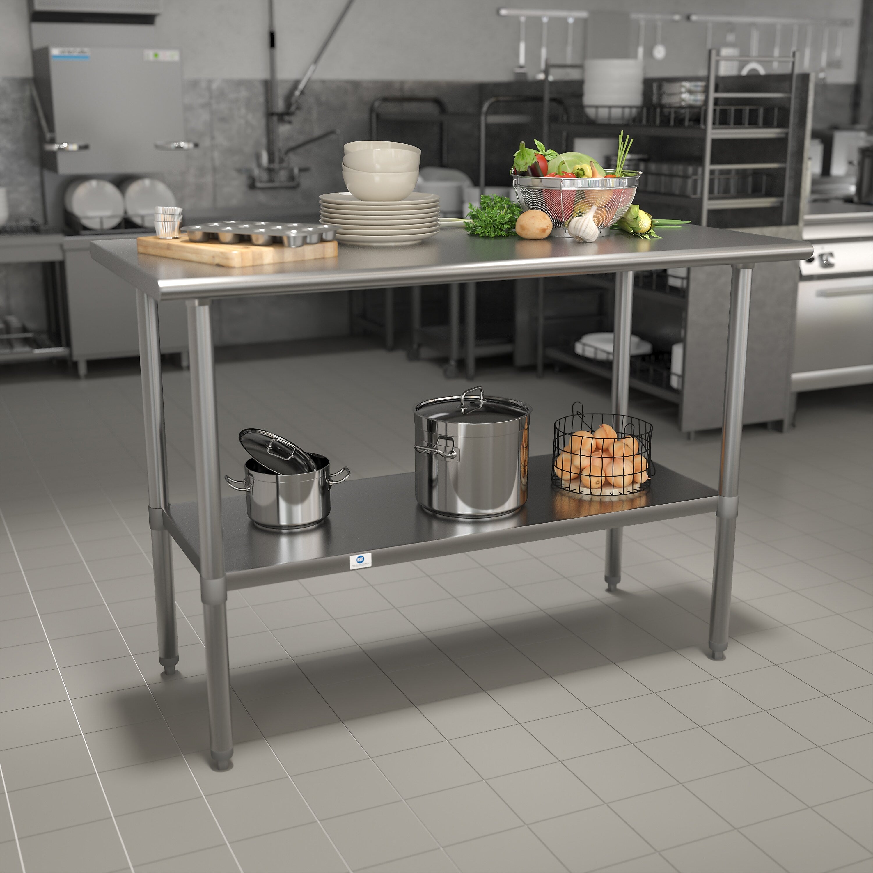 Flash Furniture Prep Tables, 48