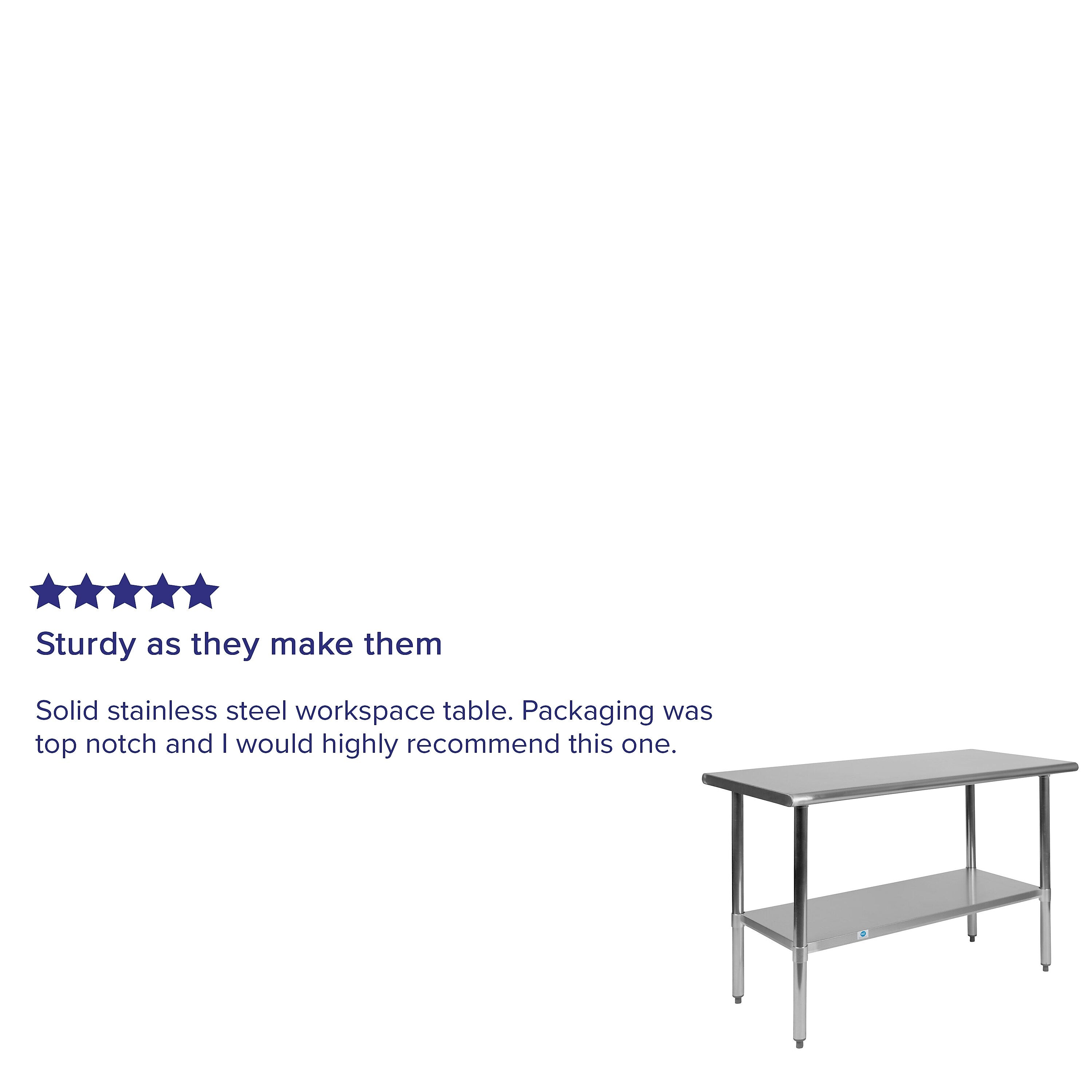 Flash Furniture Prep Tables, 48