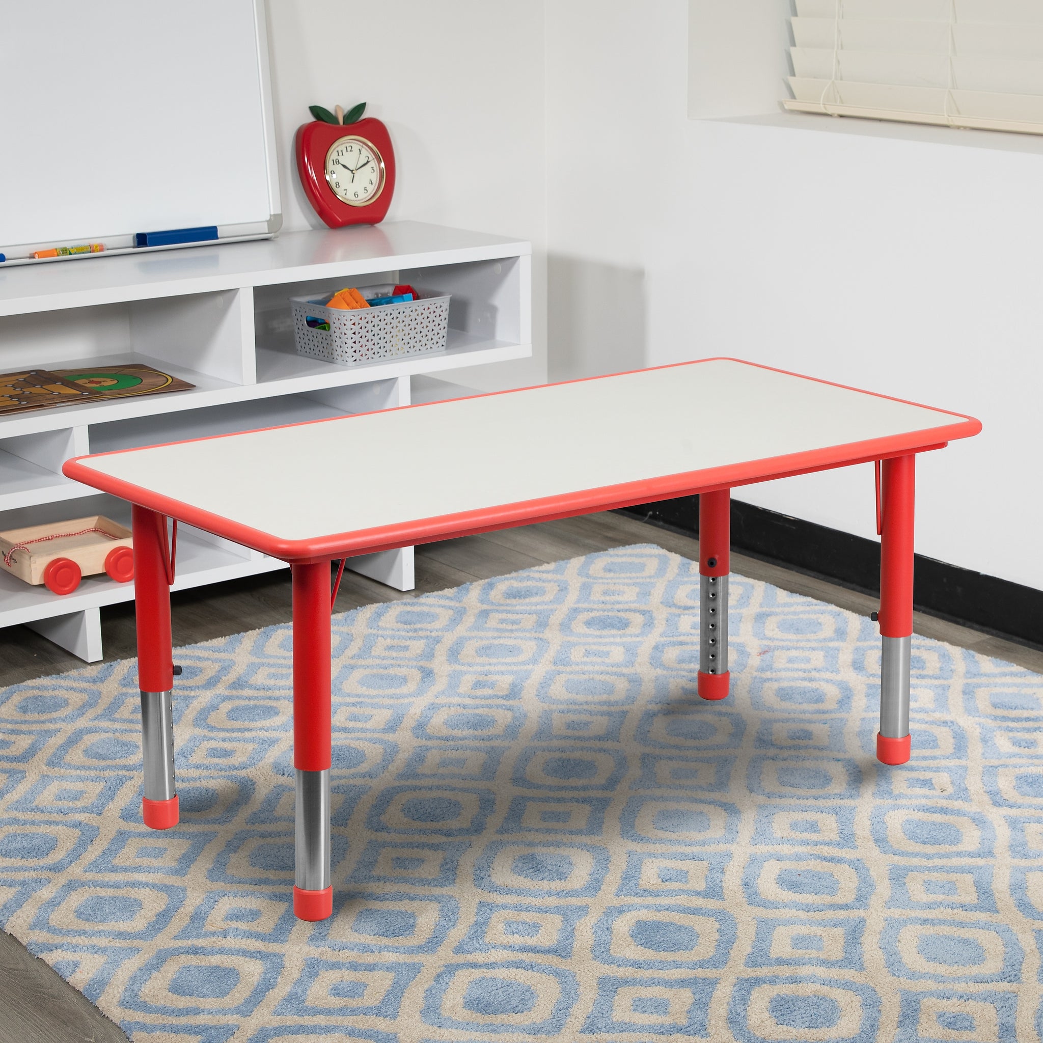 Flash Furniture Wren Rectangular Activity Table, 23.625