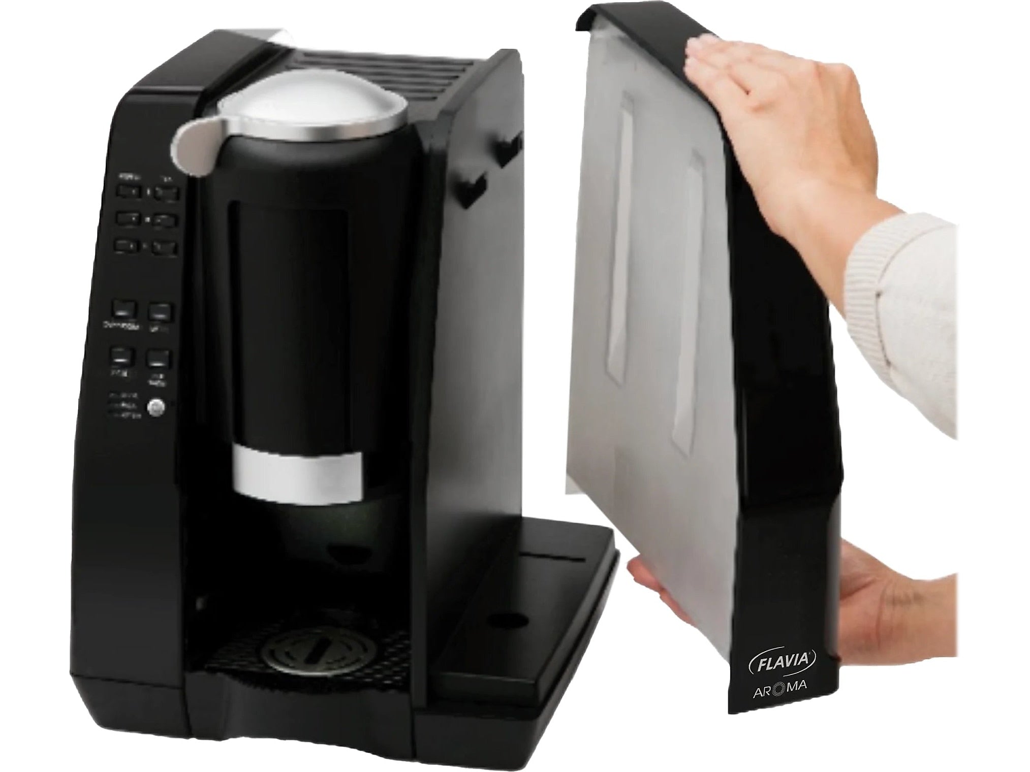 Flavia AROMA 10-Cup Commercial Automatic Coffee Maker, Black