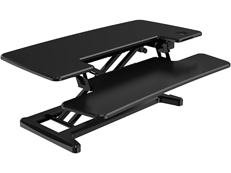 Flexispot 36"W Electric Standing Desk Converter, Black