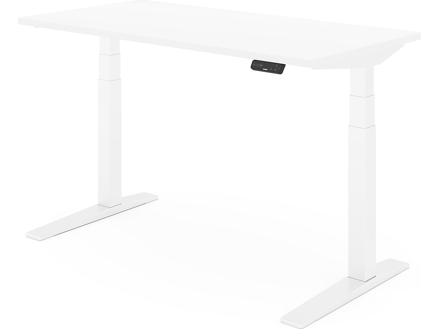 FlexiSpot E7 Pro 55"W Electric Adjustable Standing Desk, White