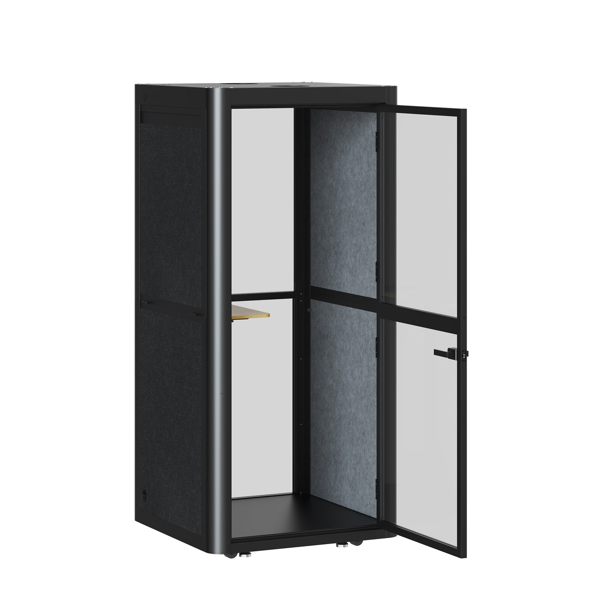 Flexispot Sound Absorbing Privacy Booth, Black