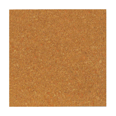 Flipside Natural Cork Tiles, 6" x 6", 4 Per Pack, 3 Packs