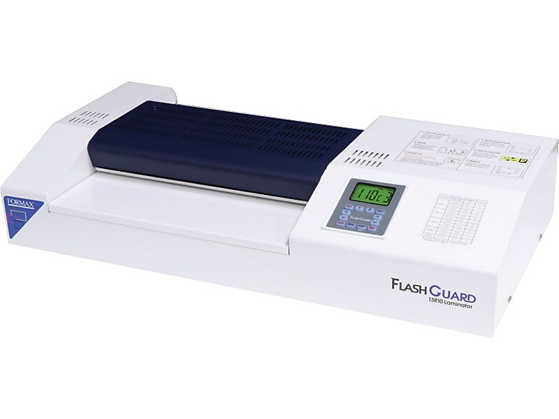 Formax FlashGuard 13R10 Thermal & Cold Laminator, 13" Width, White