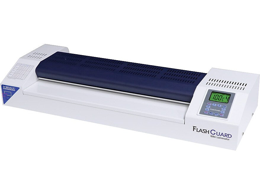 Formax FlashGuard 18R6 Thermal & Cold Laminator, 18" Width, White