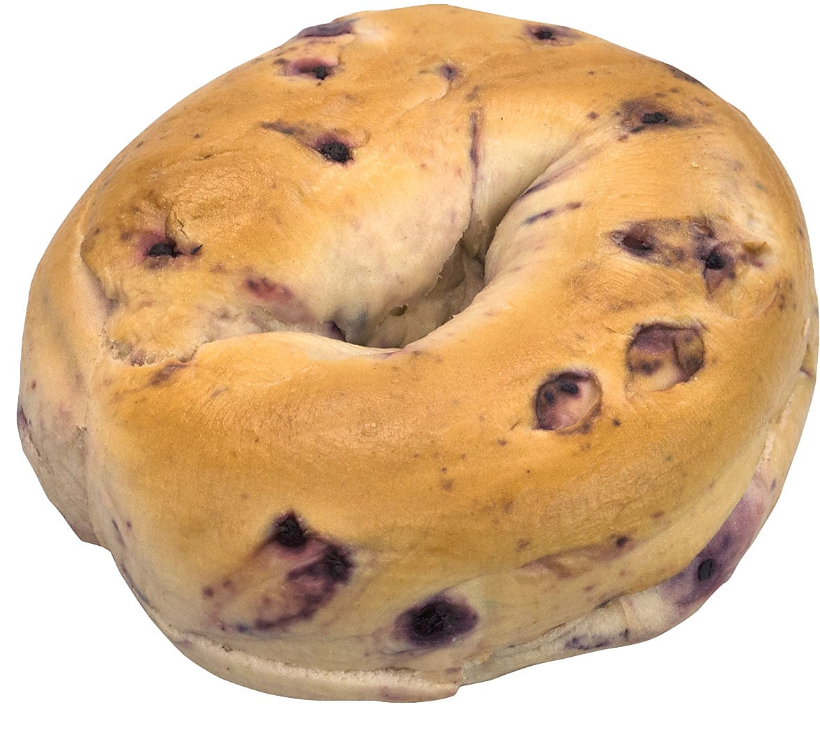 Fresh Blueberry Bagels, 6/Pack