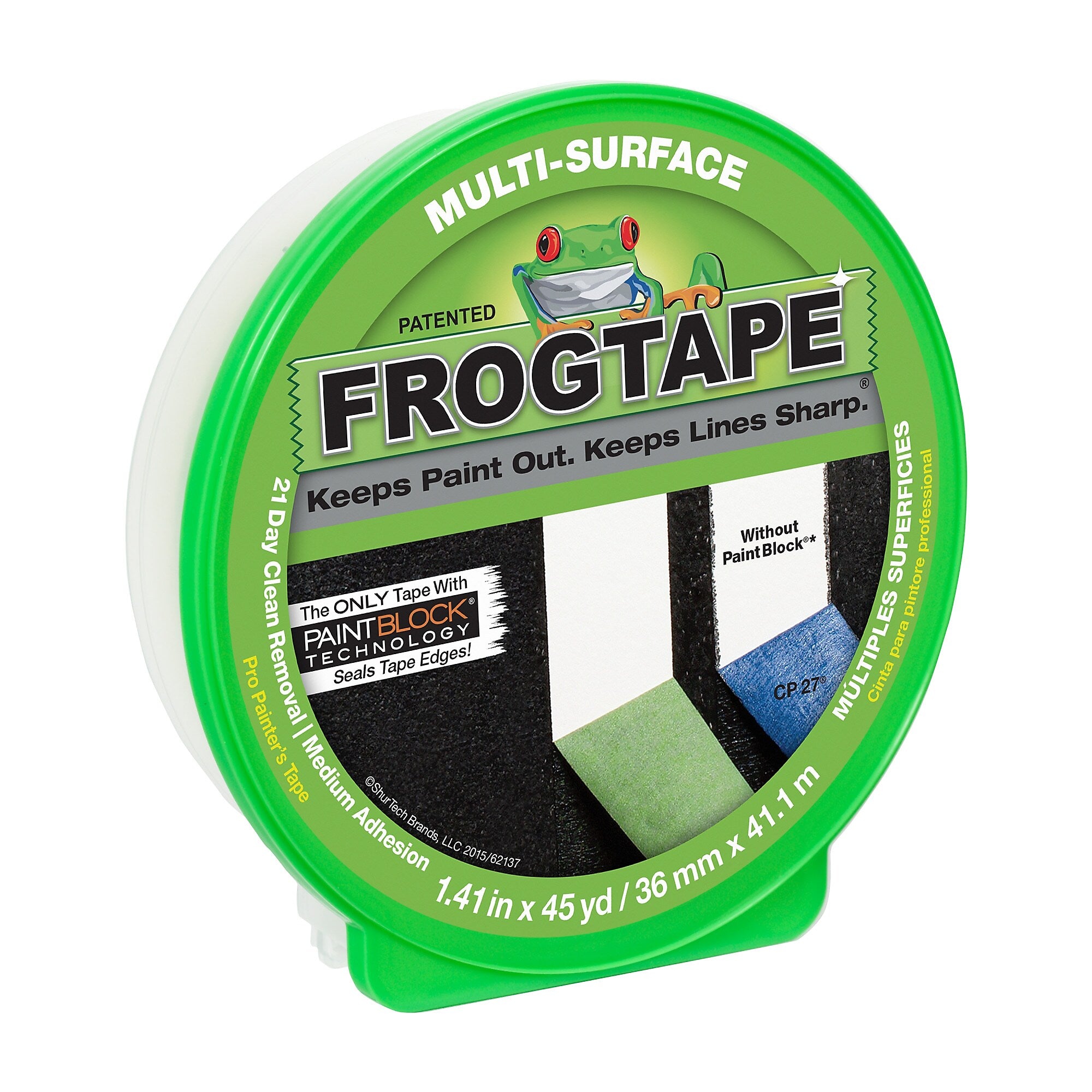 FrogTape Multi-Surface Painter Tape, 1.41