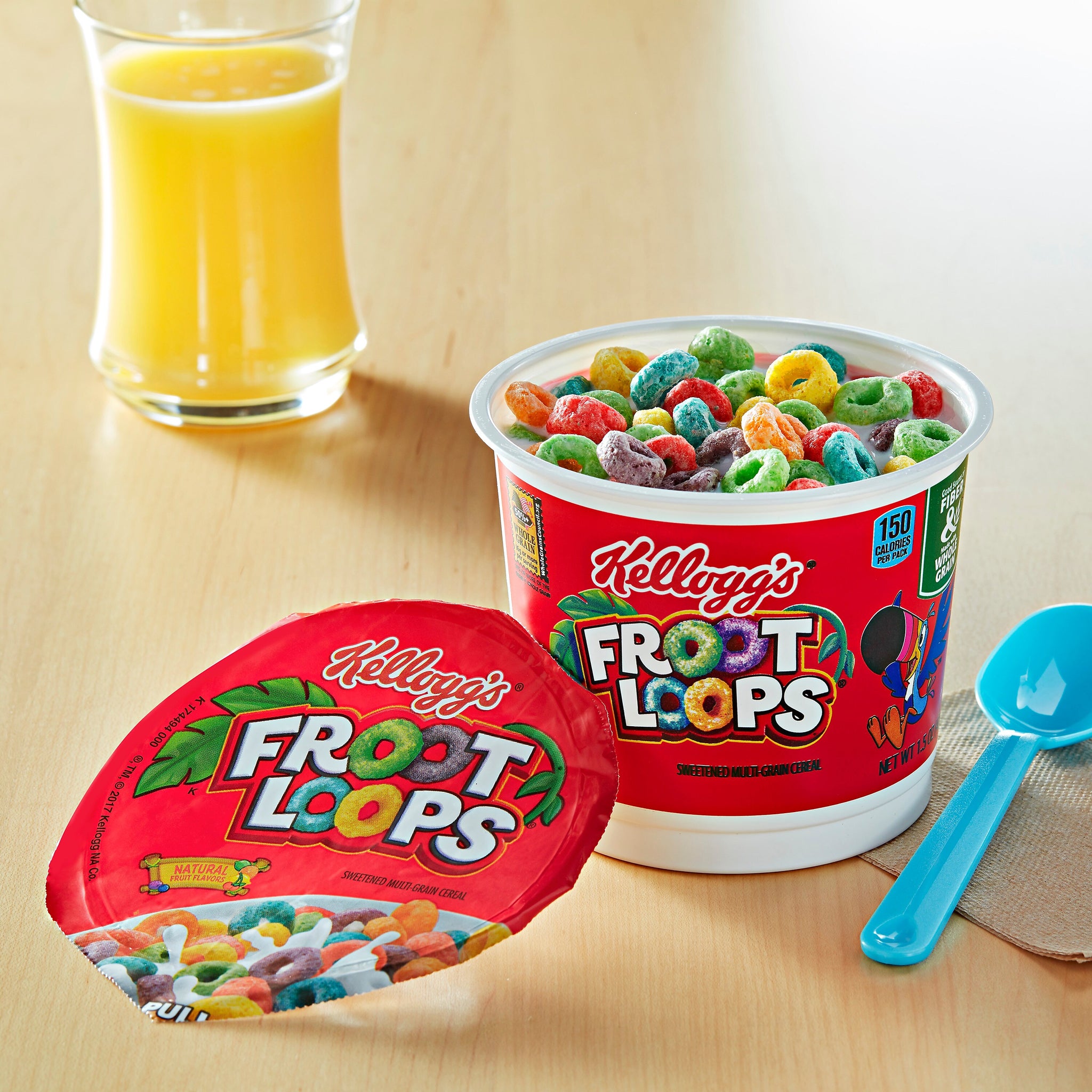 Froot Loops Cereal, Fruit Mix, 1.5 oz., 6/Box