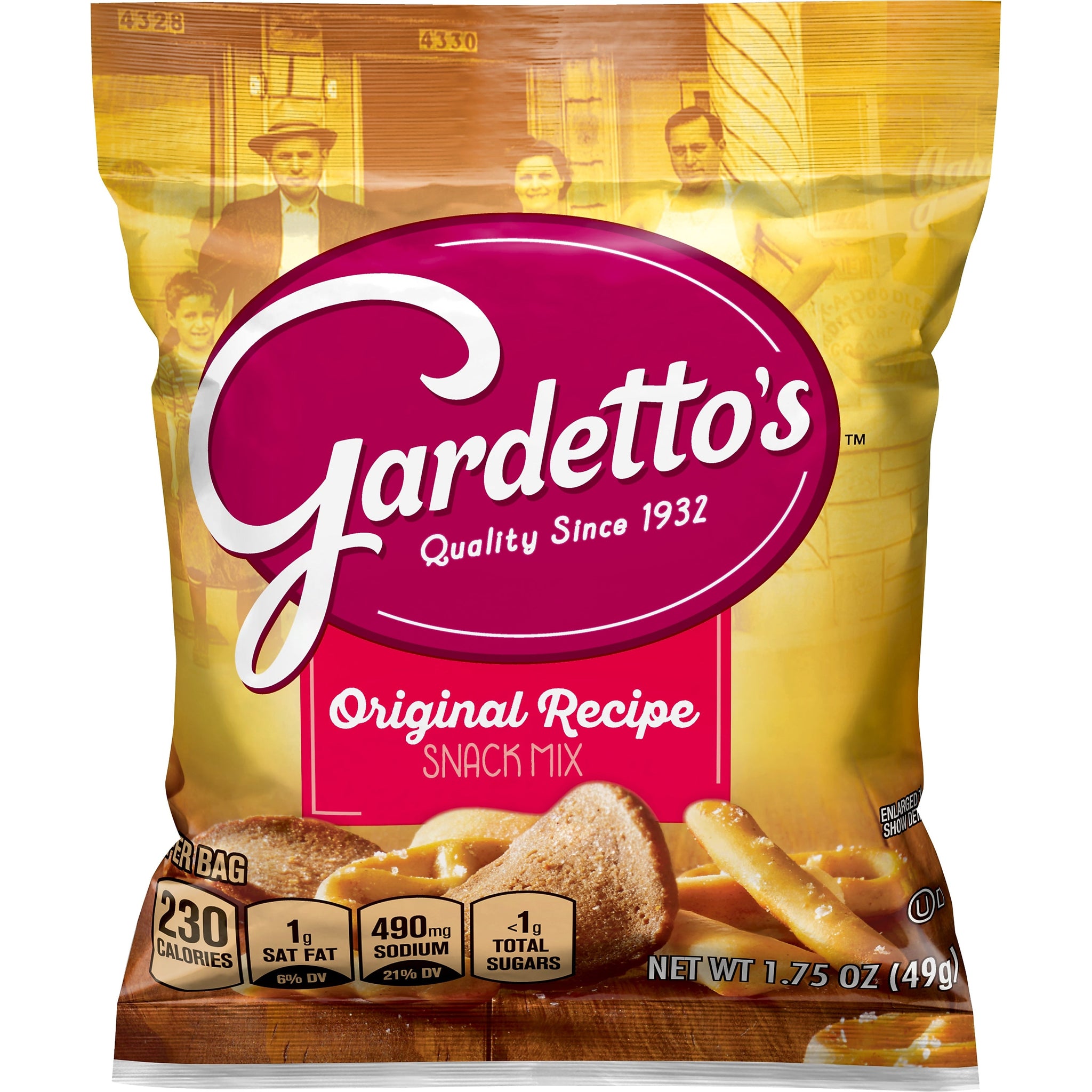 Gardetto's Original Recipe Snack Mixes, 1.75 Oz., 60/Carton