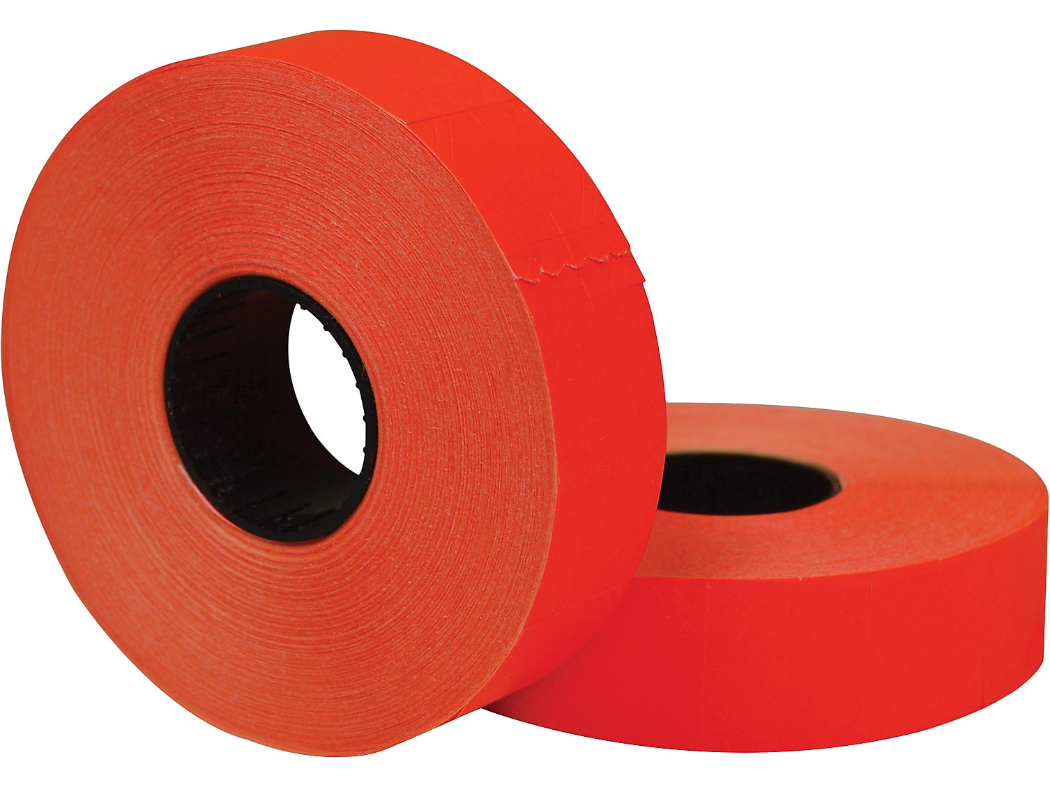 Garvey Labels for the Monarch 1136 2-Line Labeler, Red, 1750 Labels/Roll, 2 Rolls/Pack