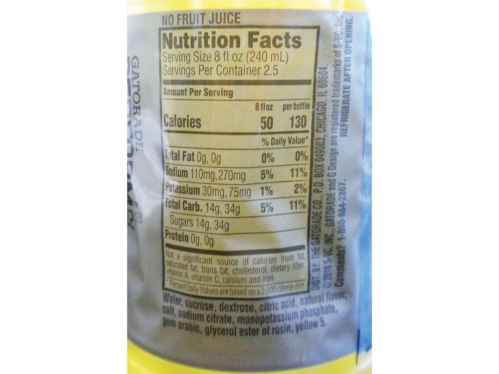 Gatorade Thirst Quencher Lemon Lime Liquid Sports Drinks, 20 Fl. oz., 24/Carton