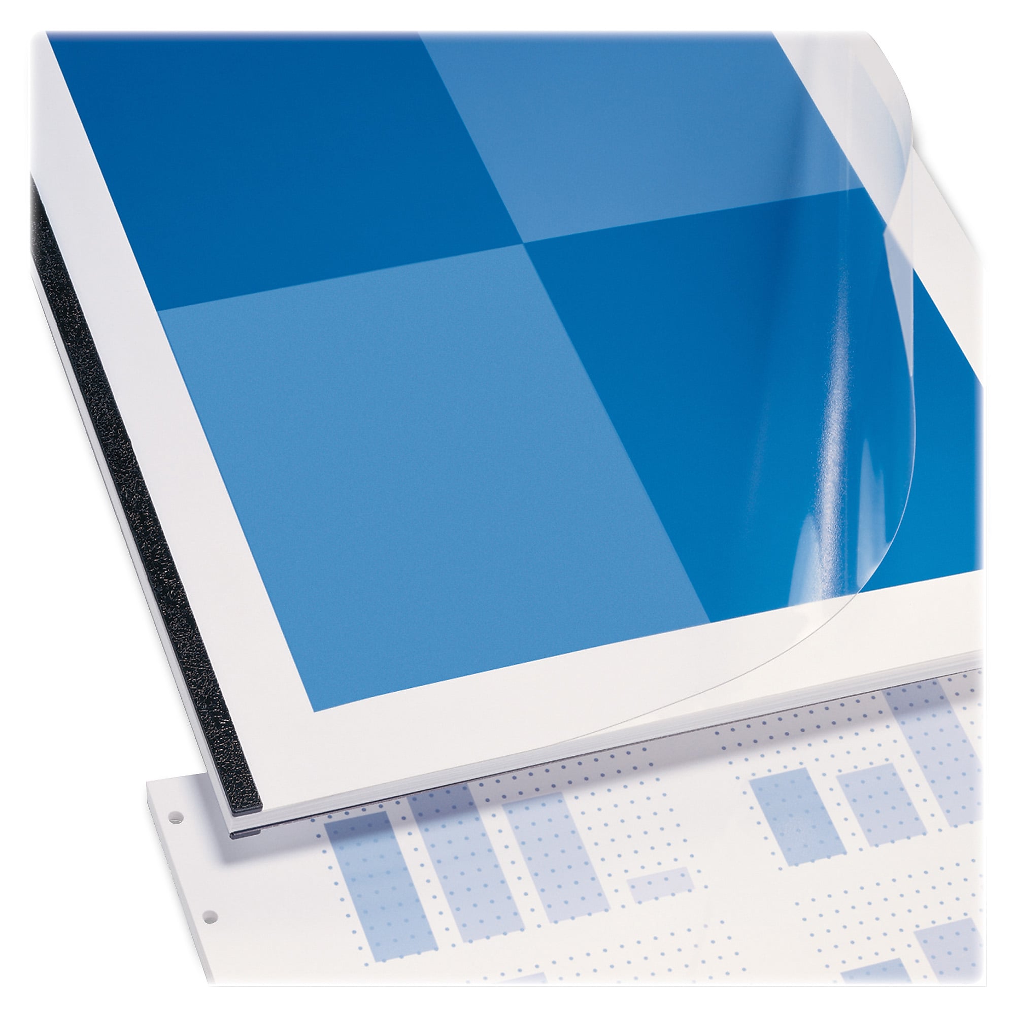 GBC Clear View VeloBind Economy Presentation Covers, For Letter 8 1/2