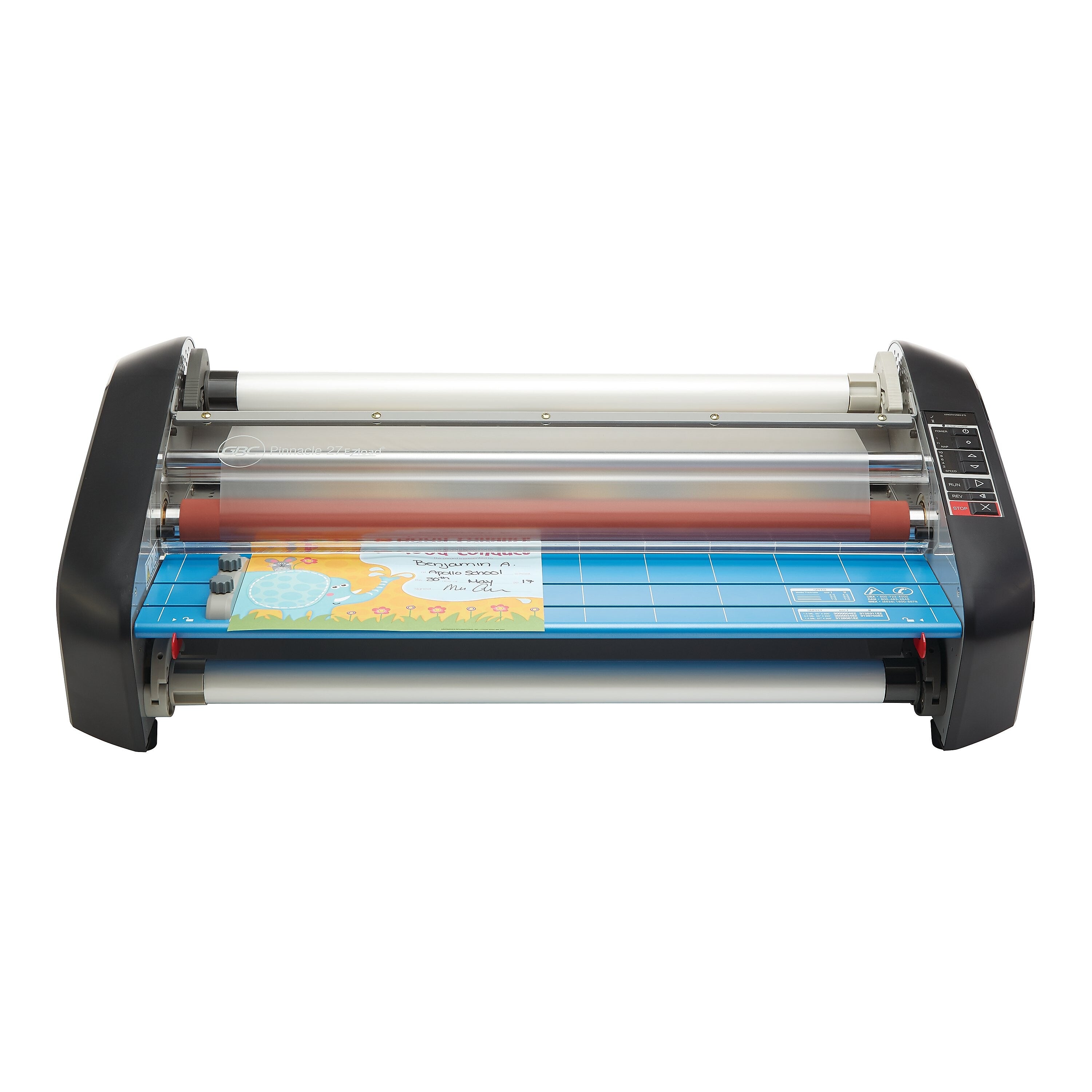 GBC Pinnacle 27 EZload Thermal Laminator, 27" Width, Black