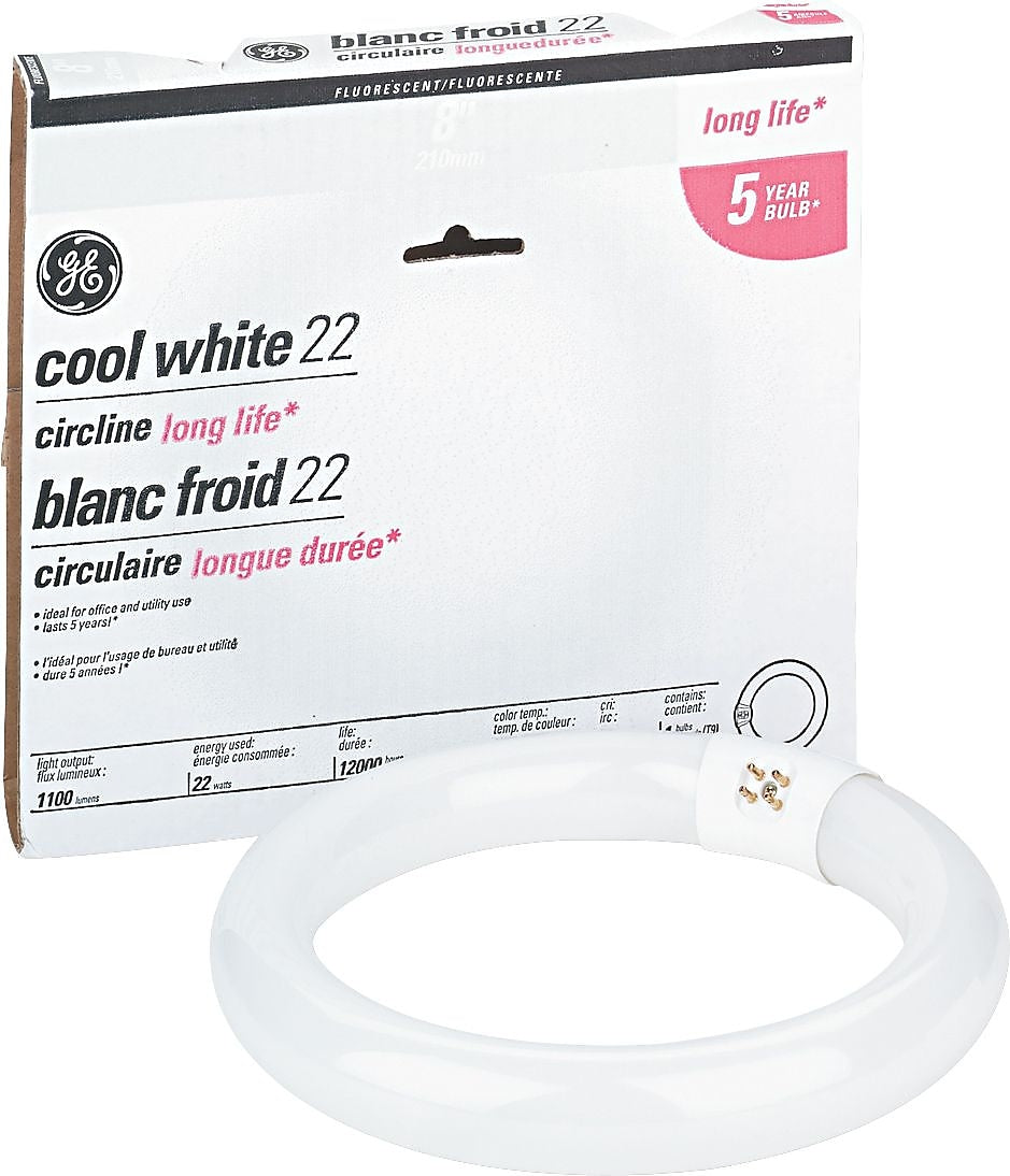 GE 22 Watt Cool White 8