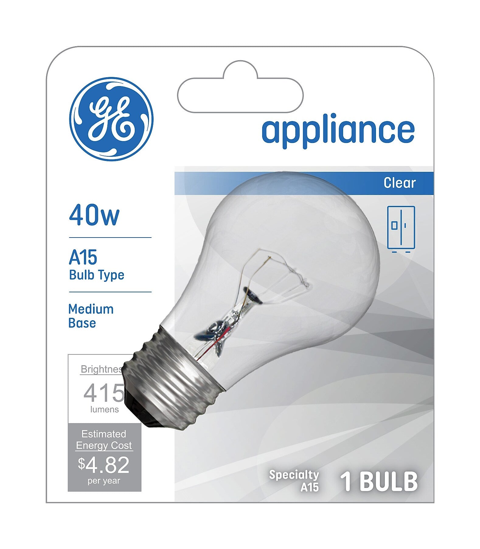 GE Lighting 40 Watts Clear Incandescent Bulb
