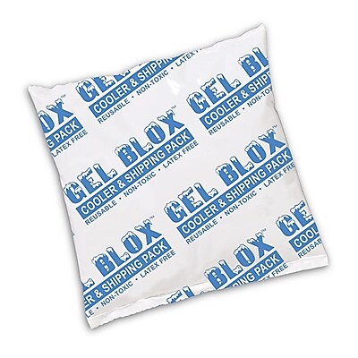 Gel Blox Cold Pack, 10 oz., 6" x 6", 24/Box