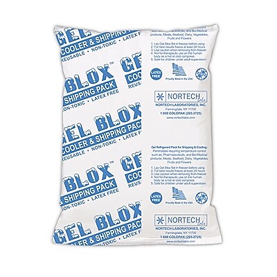 Gel Blox Cold Pack, 24 oz., 6" x 9", 12/Box