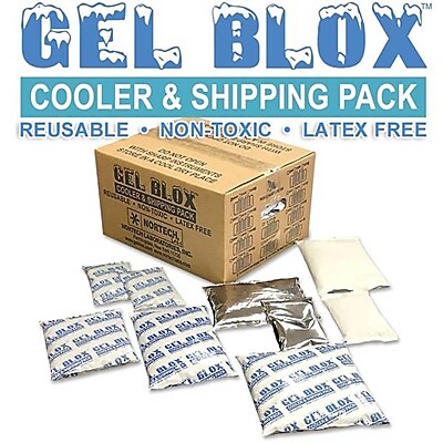 Gel Blox Cold Pack, 24 oz., 6" x 9", 12/Box