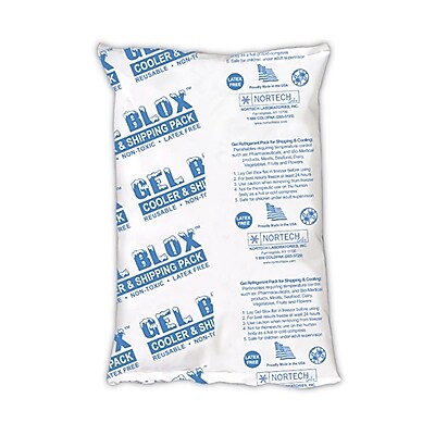 Gel Blox Cold Pack, 8 oz., 4" x 6", 72/Box