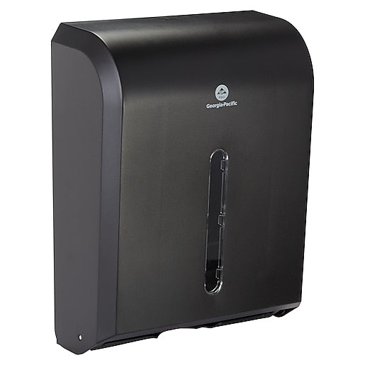 Georgia-Pacific Combi-Fold Vista Folded Paper Towel Dispenser, Black