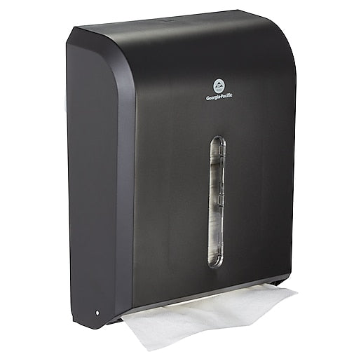 Georgia-Pacific Combi-Fold Vista Folded Paper Towel Dispenser, Black