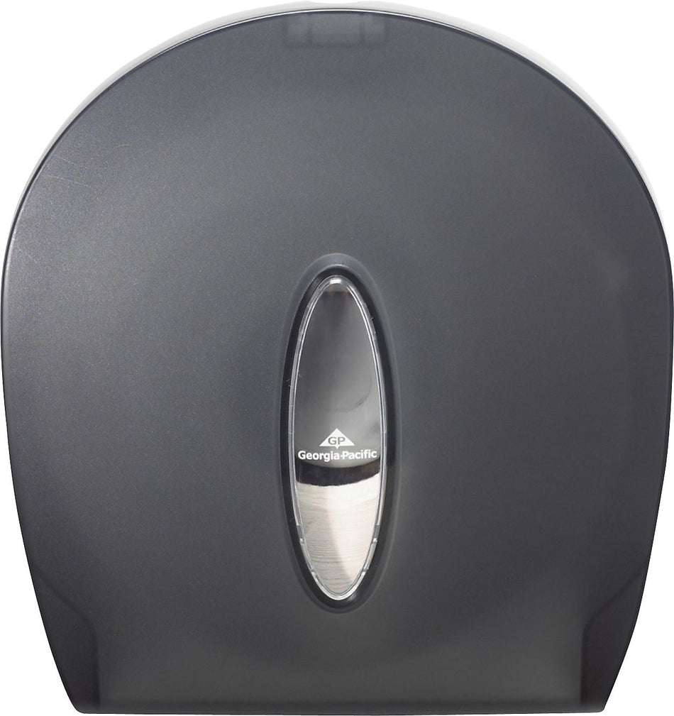 Georgia Pacific® Jumbo Jr. Toilet Paper Dispenser by GP PRO, Translucent Smoke