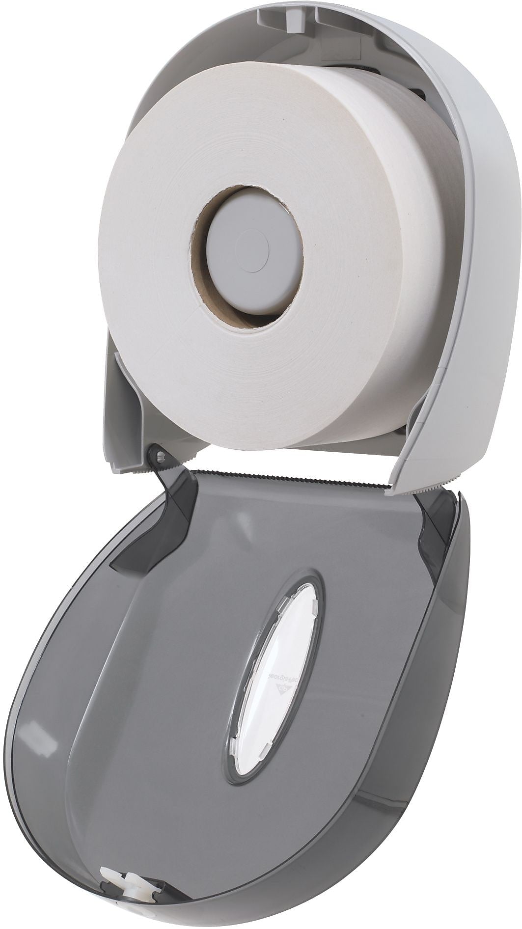 Georgia Pacific® Jumbo Jr. Toilet Paper Dispenser by GP PRO, Translucent Smoke