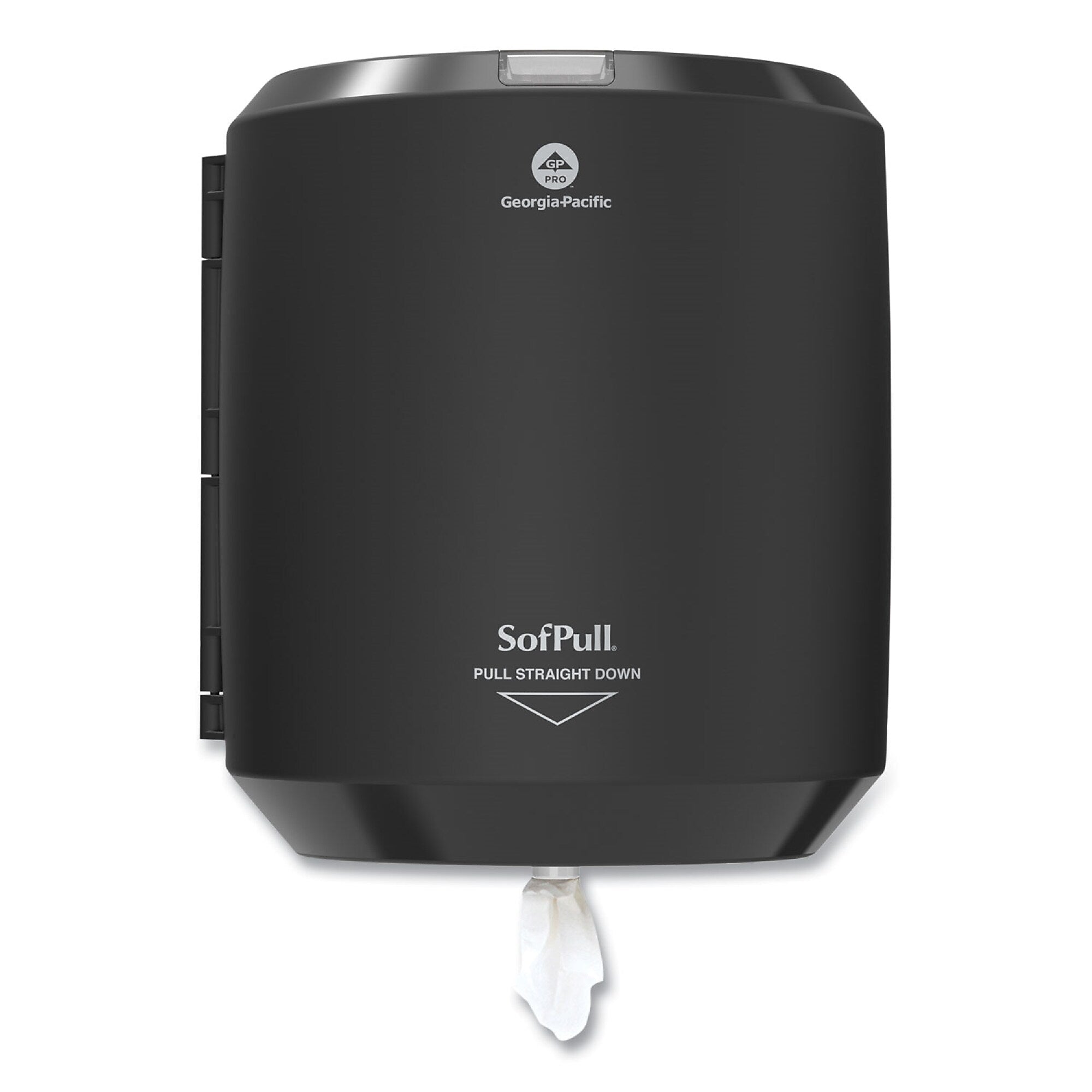 Georgia Pacific Professional SofPull CenterPull Hand Towel Dispenser, 9.63 x 8.88 x 10.94, Black
